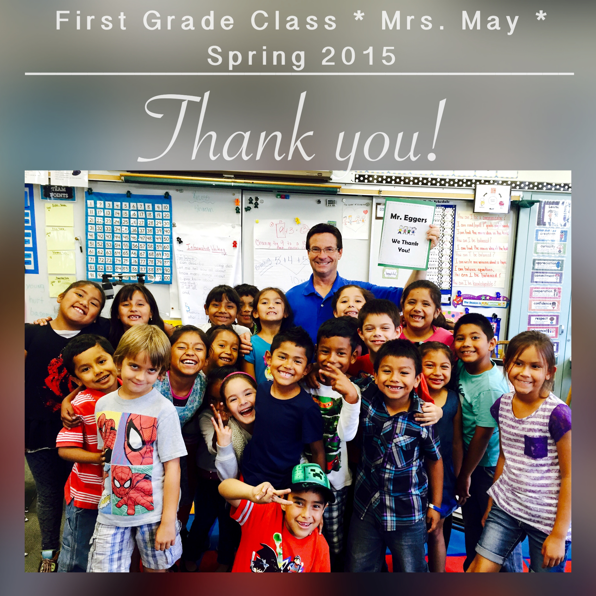 Steve Eggers,&nbsp;director of ACE Tutoring and proud father of a first grader, says a fond farewell to the wonderful students and staff of Alvin Dunn Elementary where he has enjoyed volunteering this past year.&nbsp;